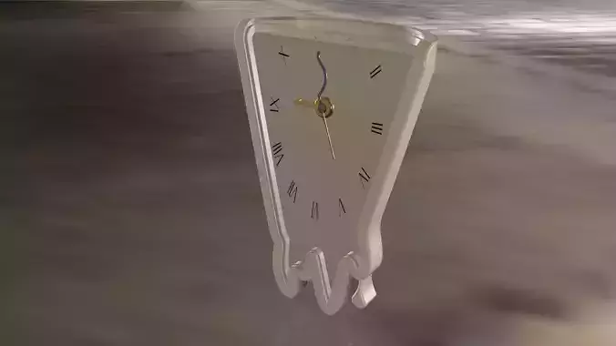 Dali inspired clock