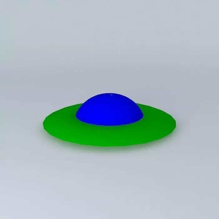 UFO ball Free 3D model