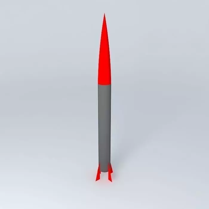 Rocket Free 3D model