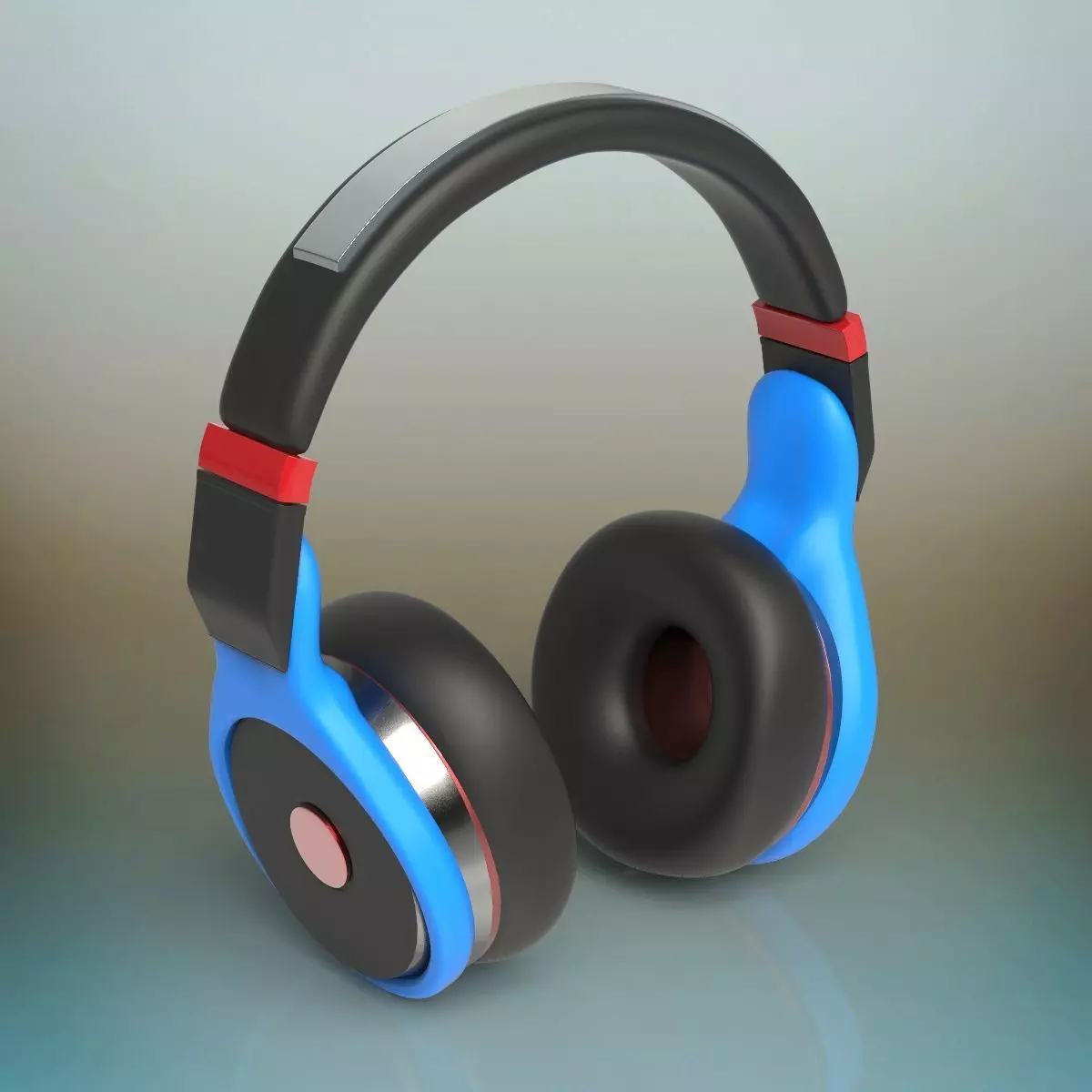 Headphone headphones 3D model_0