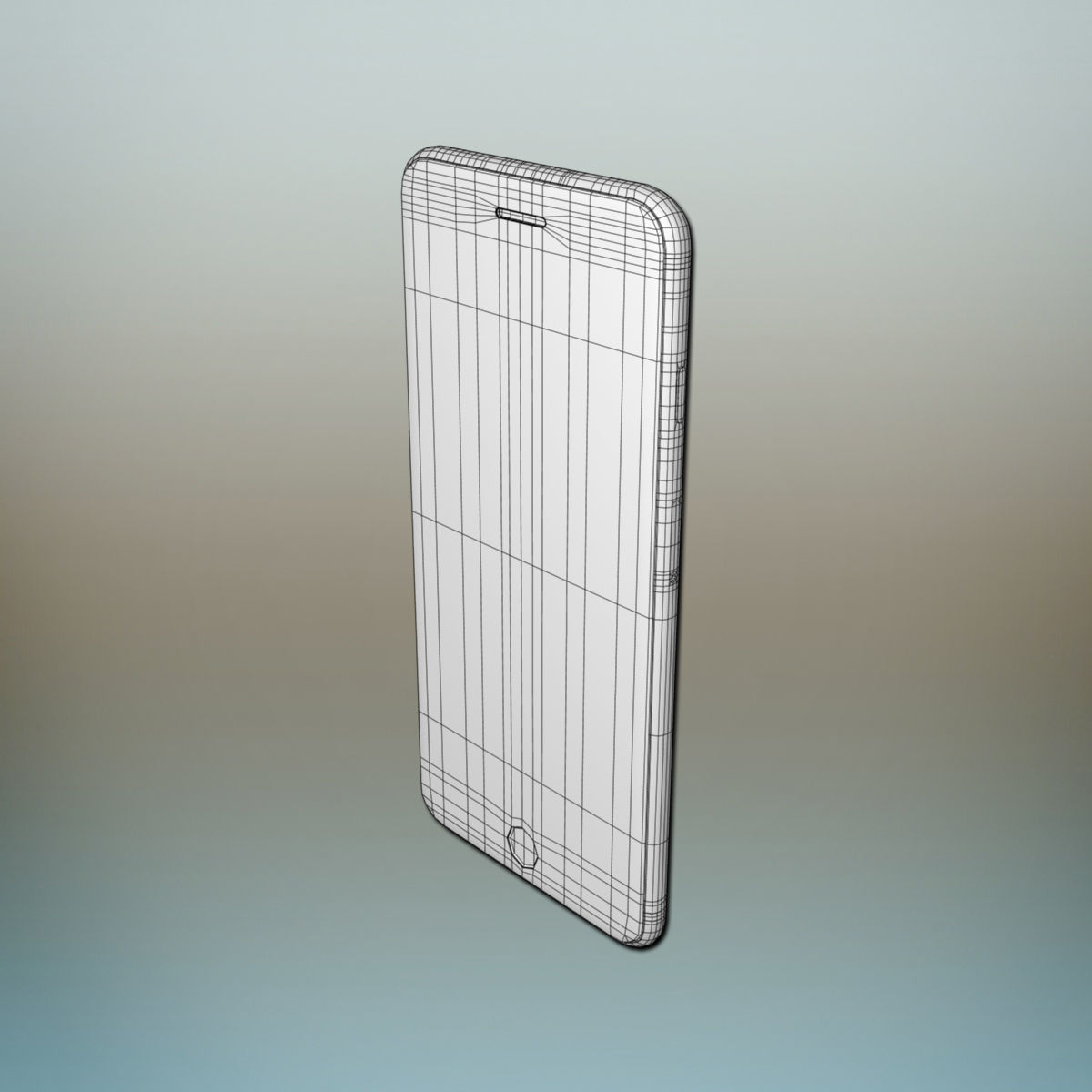 iphone 7 plus 3D model_9