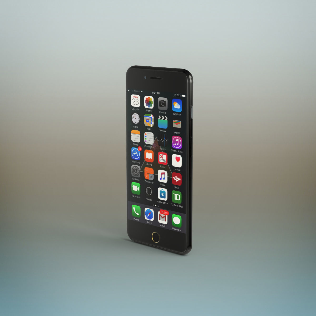 iphone 7 plus 3D model_2