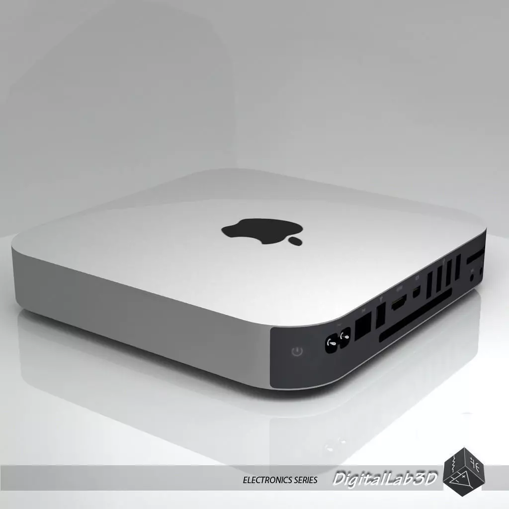 Mini Computer 3D model_0