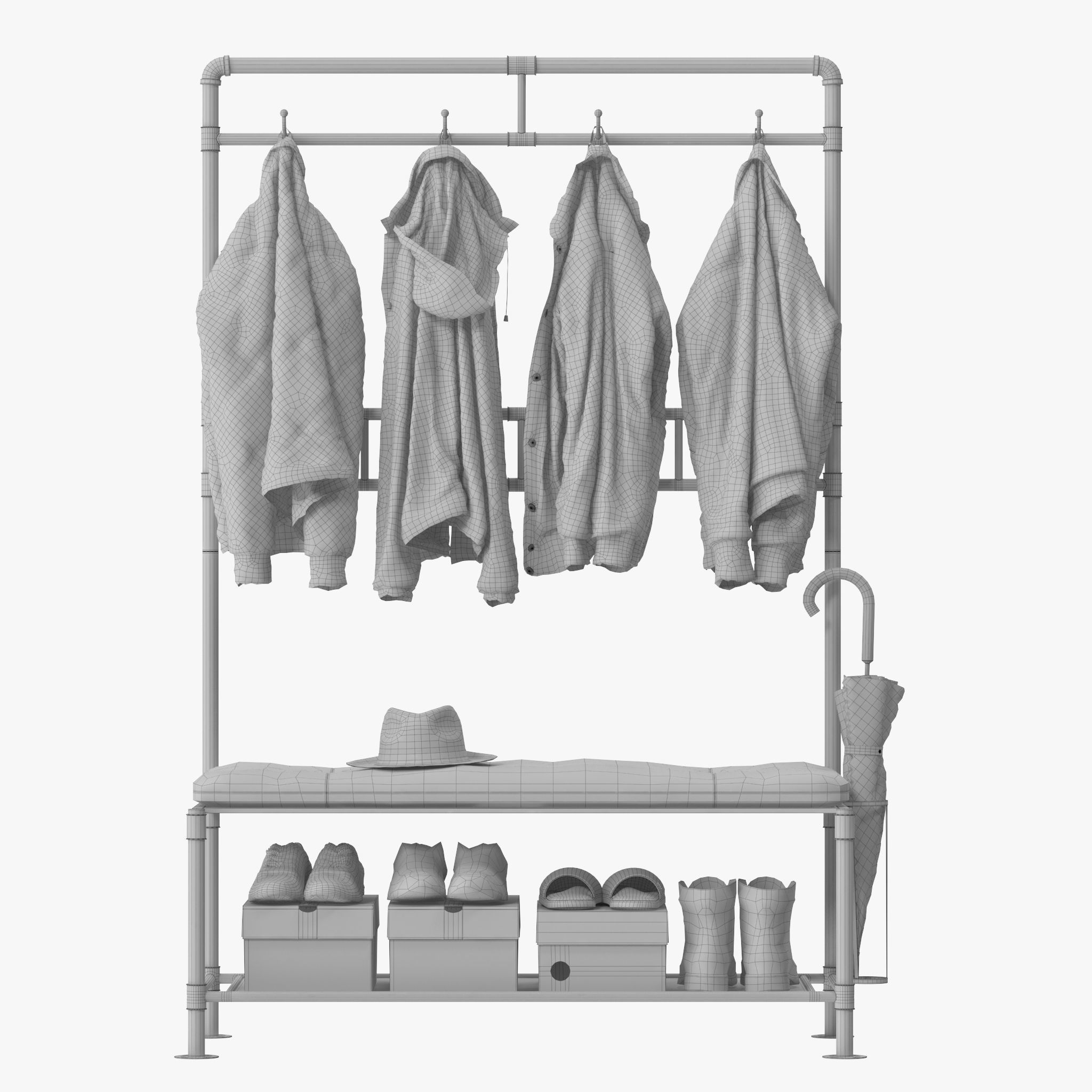 Cedric Hall Tree 3D model_10