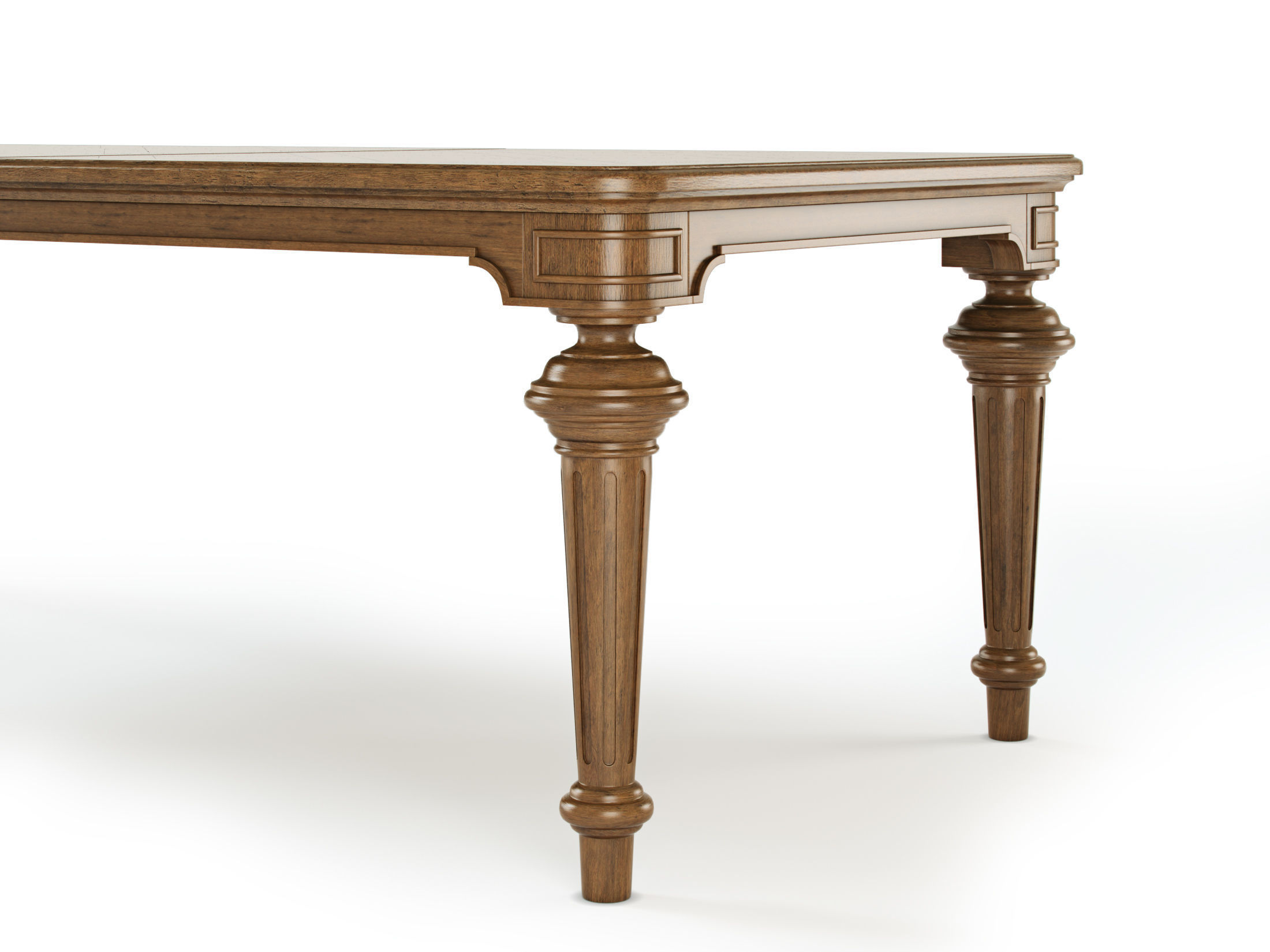 dining table DTUN064 3D model_3