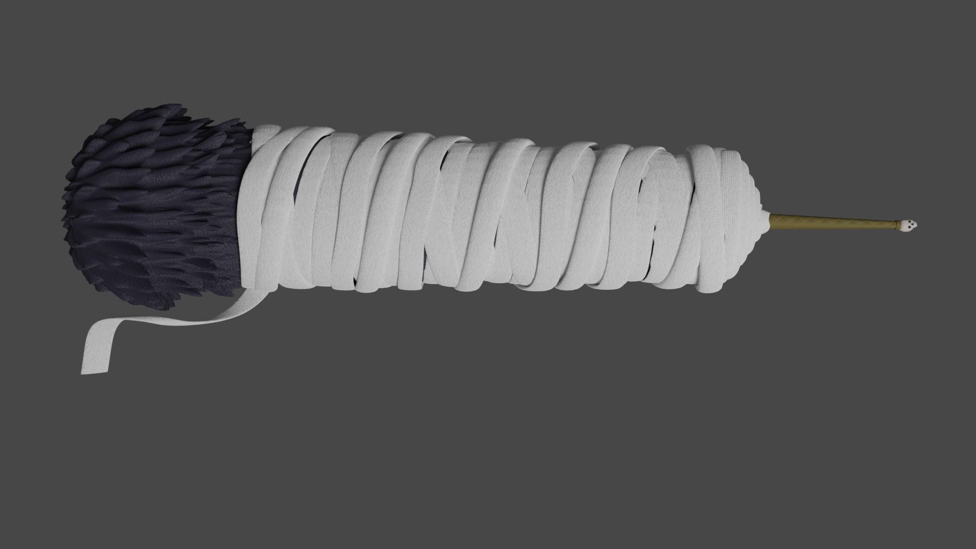 7swords axe 3D model_2