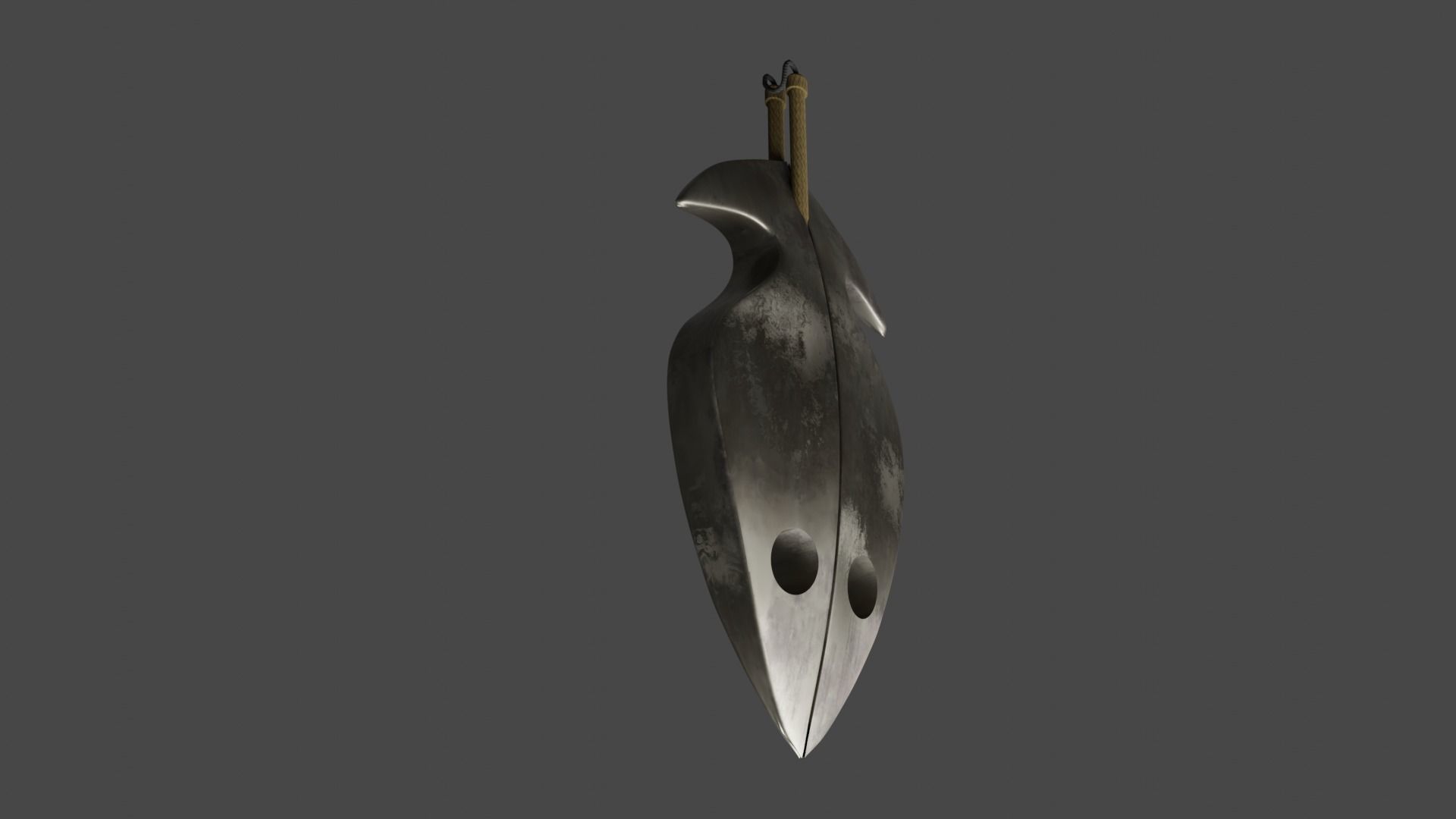 7swords axe 3D model_1