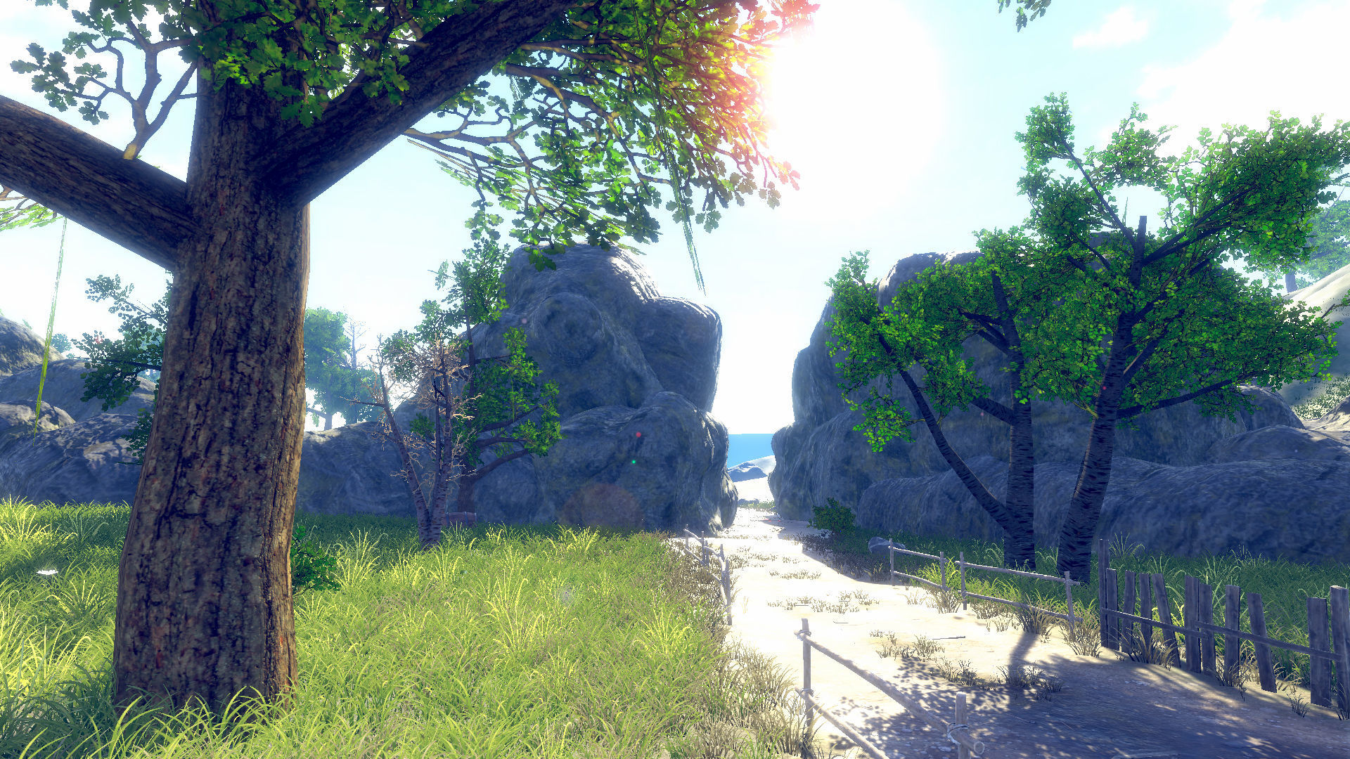 Medieval Village Environment Low-poly 3D model_10