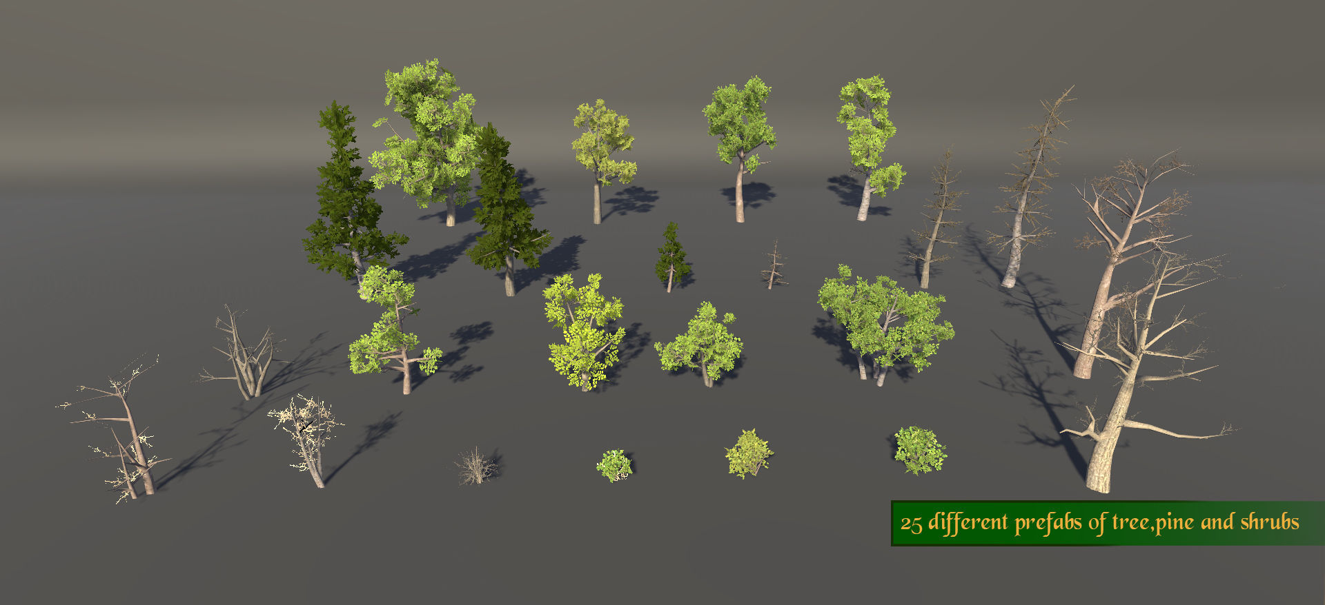 Medieval Village Environment Low-poly 3D model_30