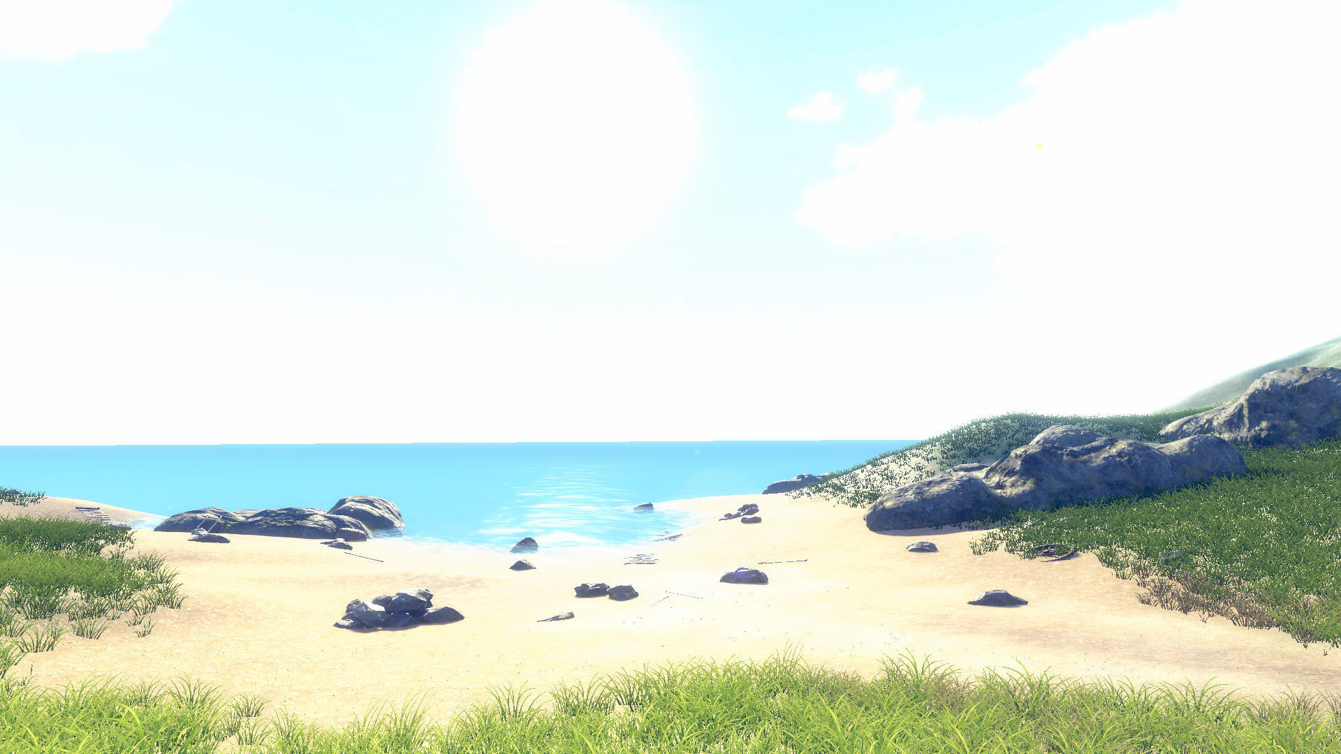 Medieval Village Environment Low-poly 3D model_13