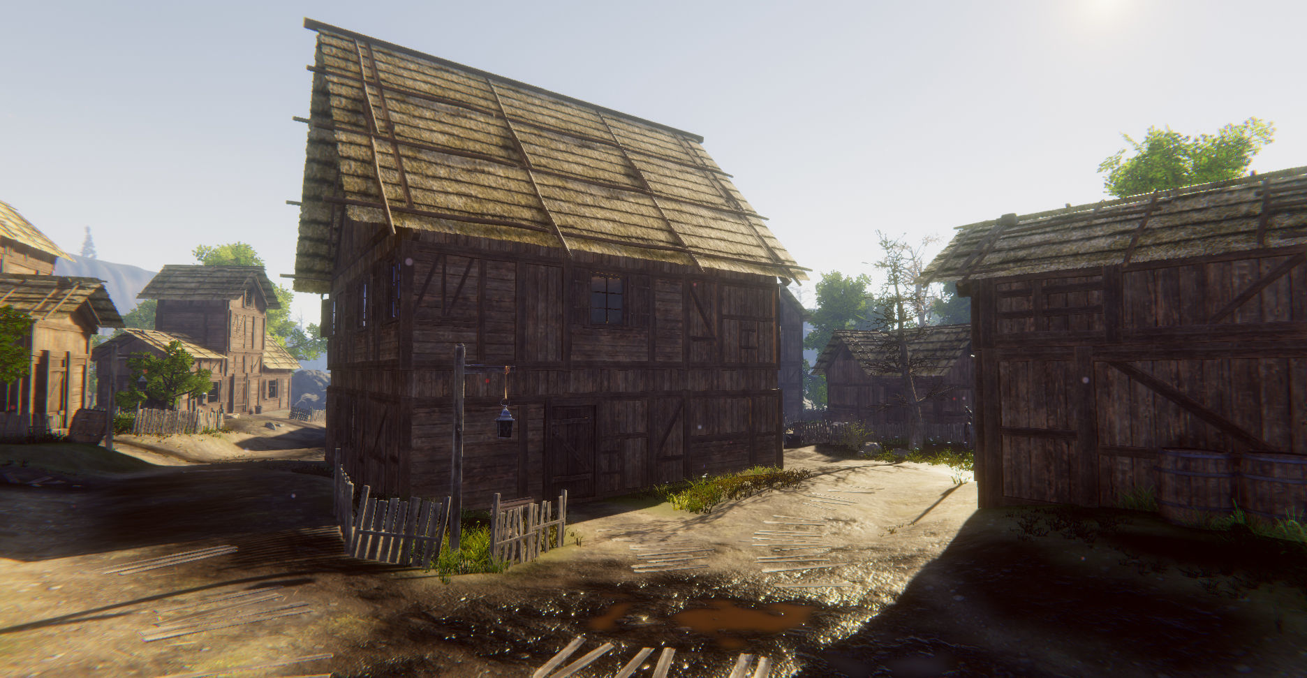 Medieval Village Environment Low-poly 3D model_51