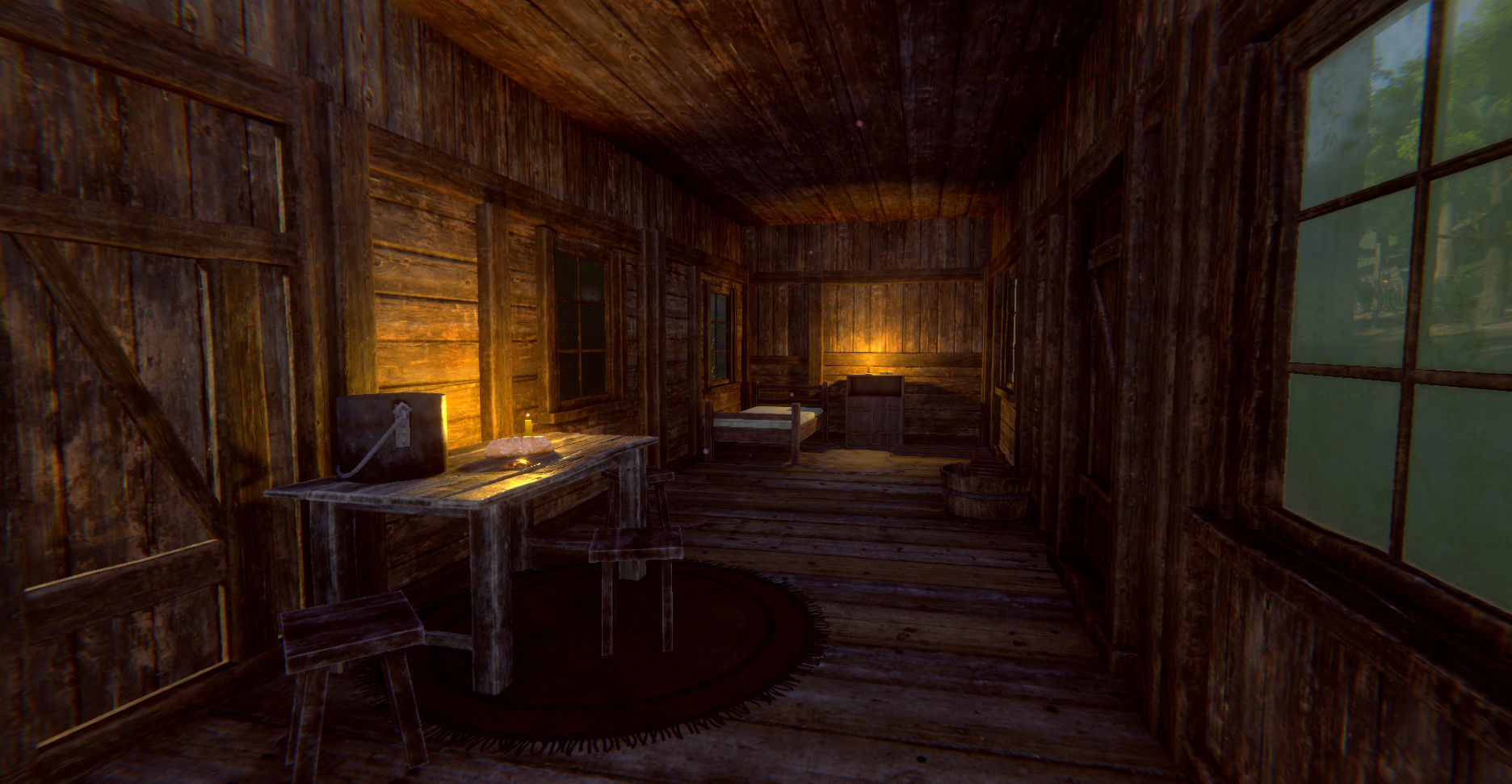 Medieval Village Environment Low-poly 3D model_38