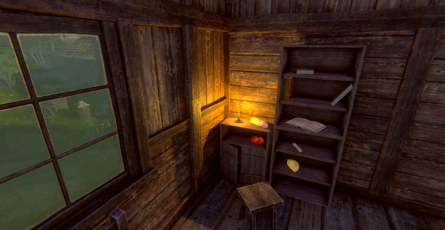 Medieval Village Environment Low-poly 3D model_45