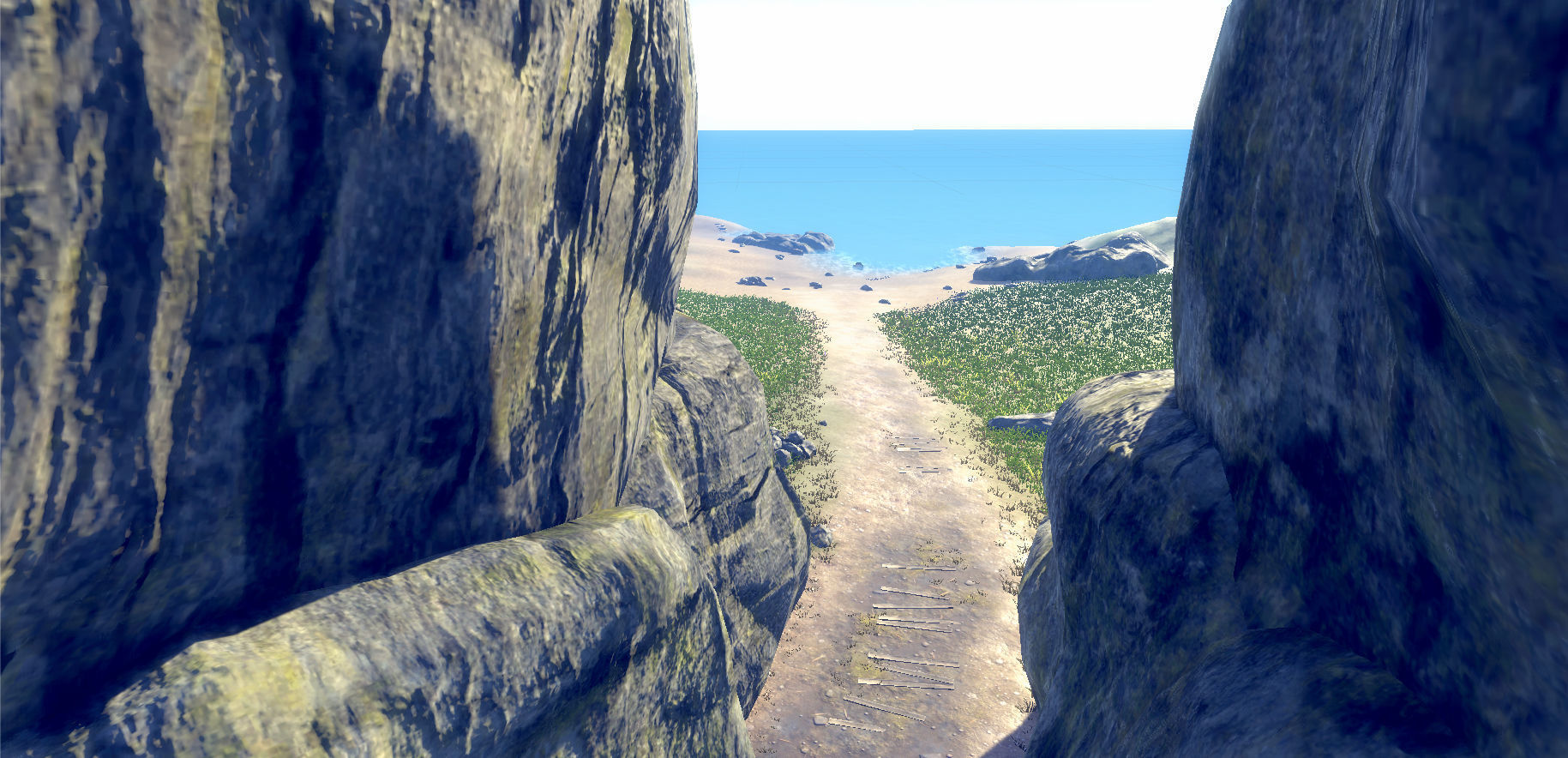 Medieval Village Environment Low-poly 3D model_25