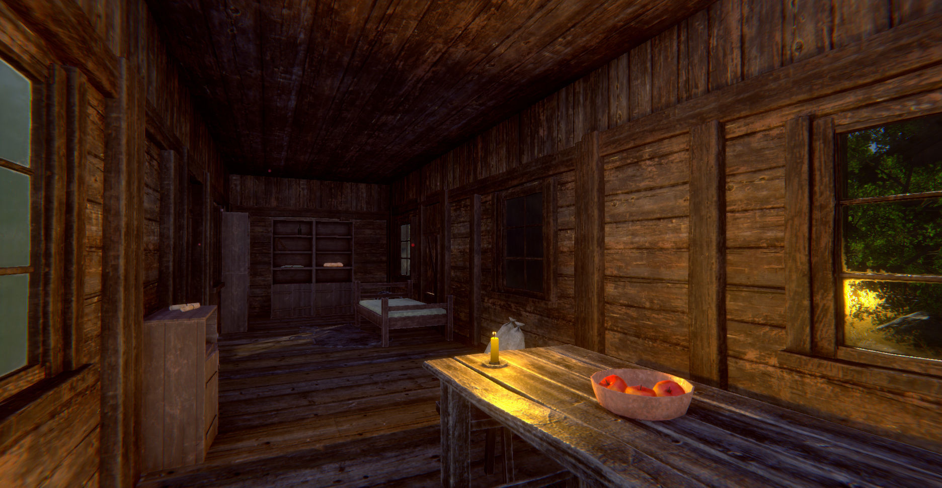 Medieval Village Environment Low-poly 3D model_43