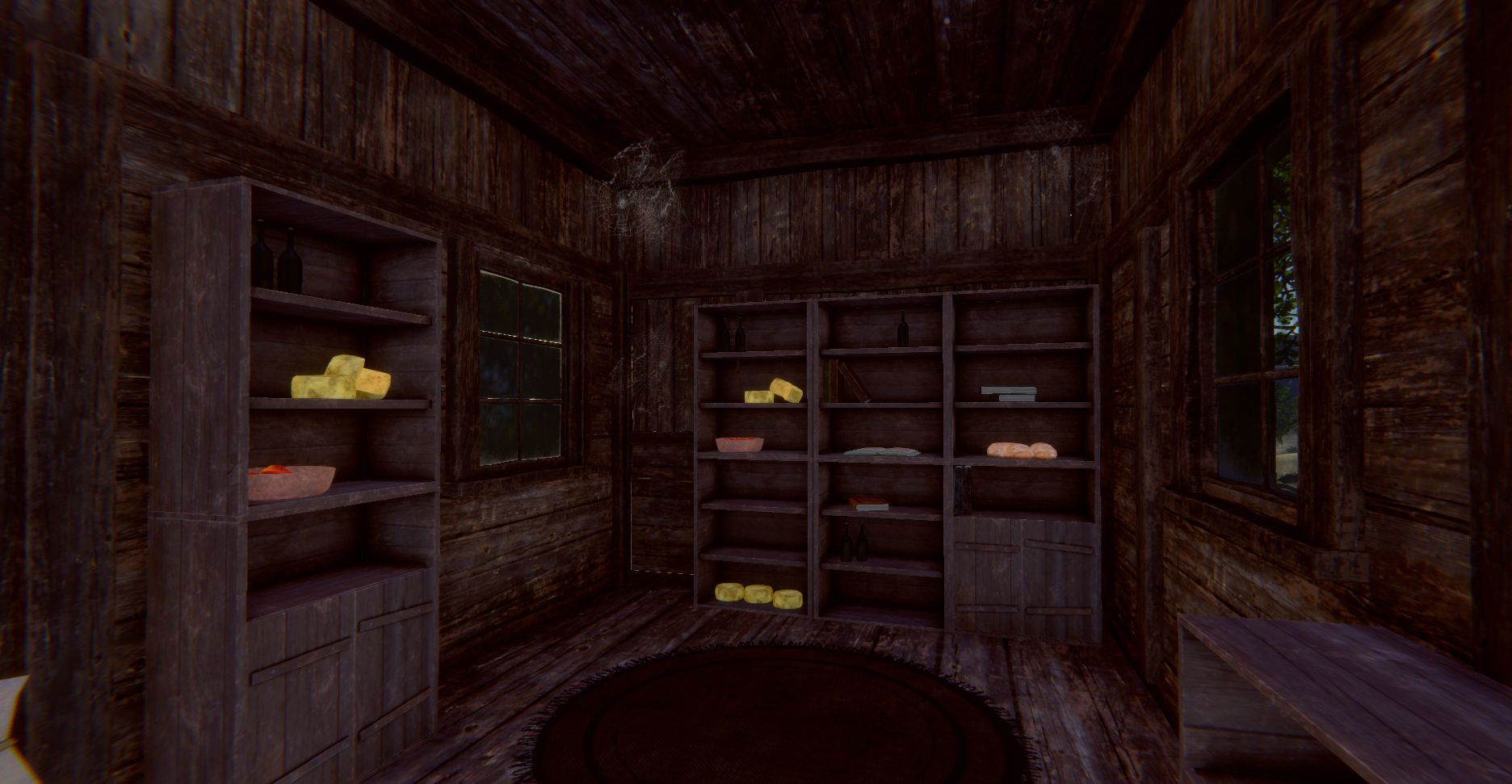 Medieval Village Environment Low-poly 3D model_33