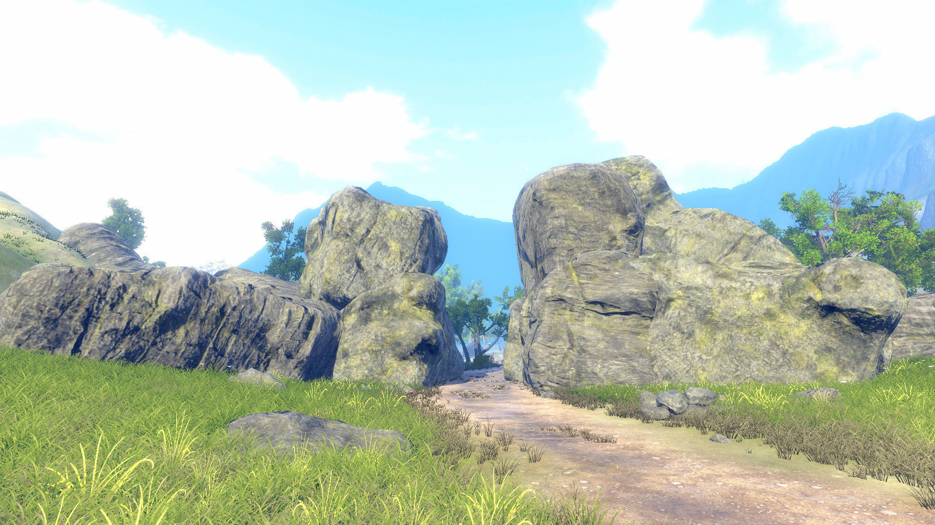 Medieval Village Environment Low-poly 3D model_14