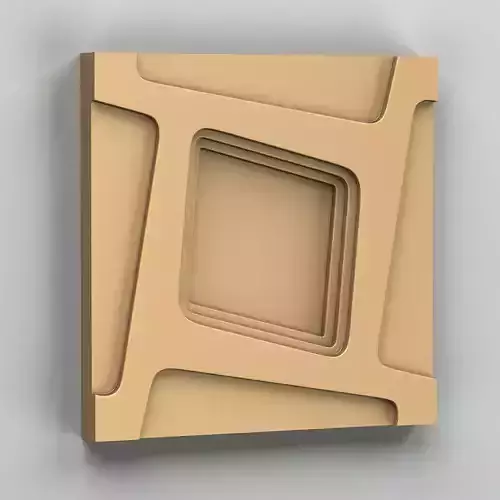 Wall panel 015 3D model