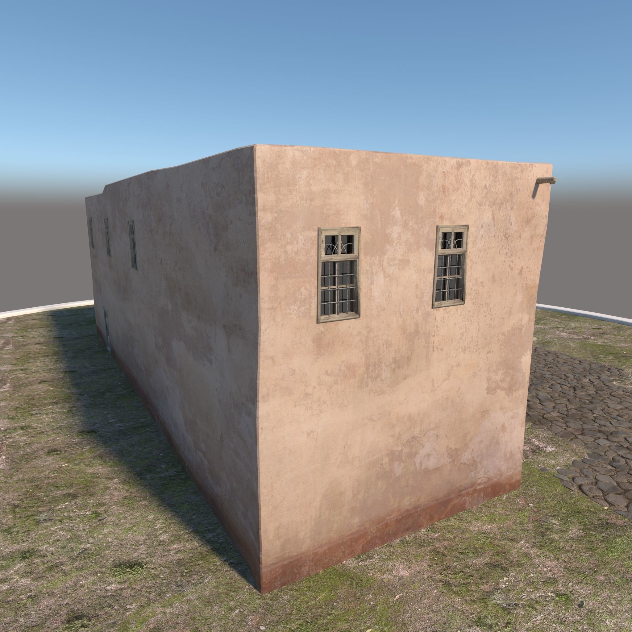 Medieval inn 3D model_10