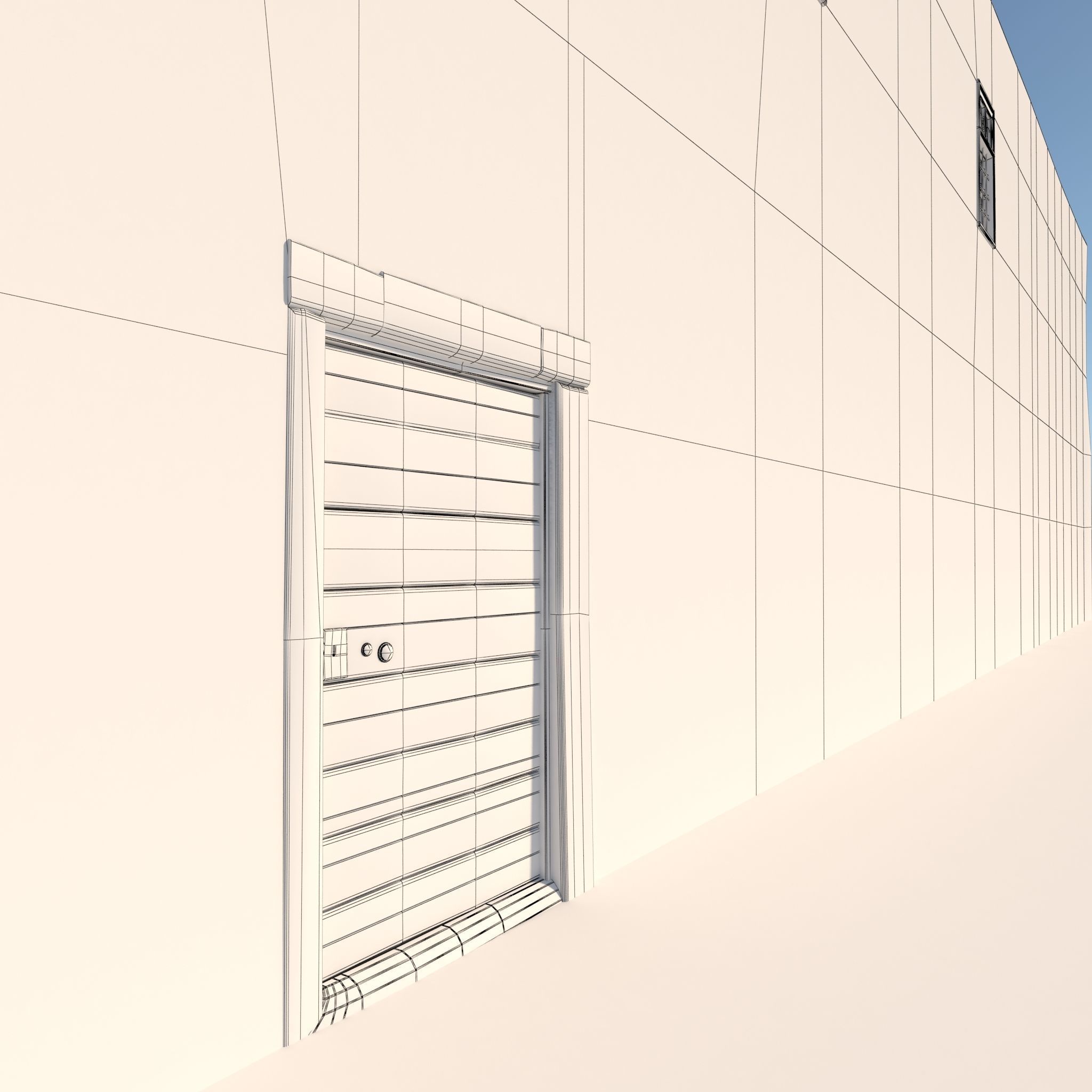 Medieval inn 3D model_9