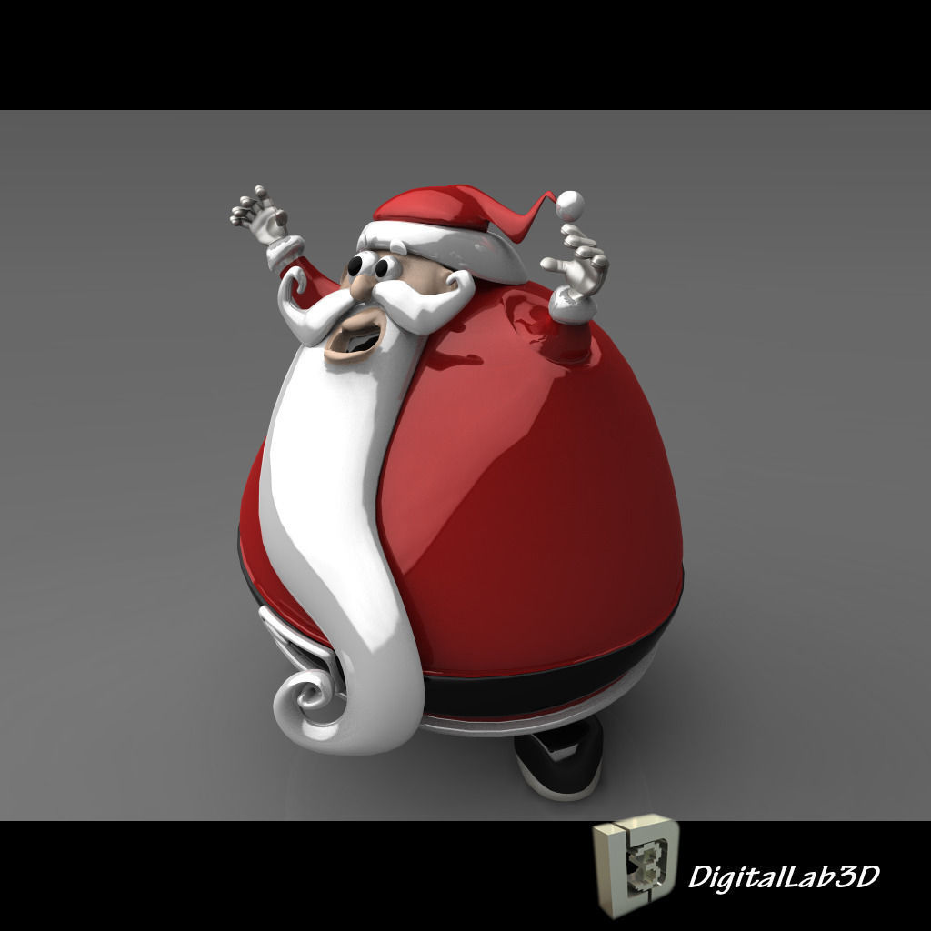 Santa Claus 3D 3D model_2