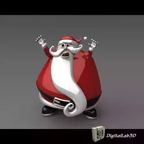Santa Claus 3D 3D model