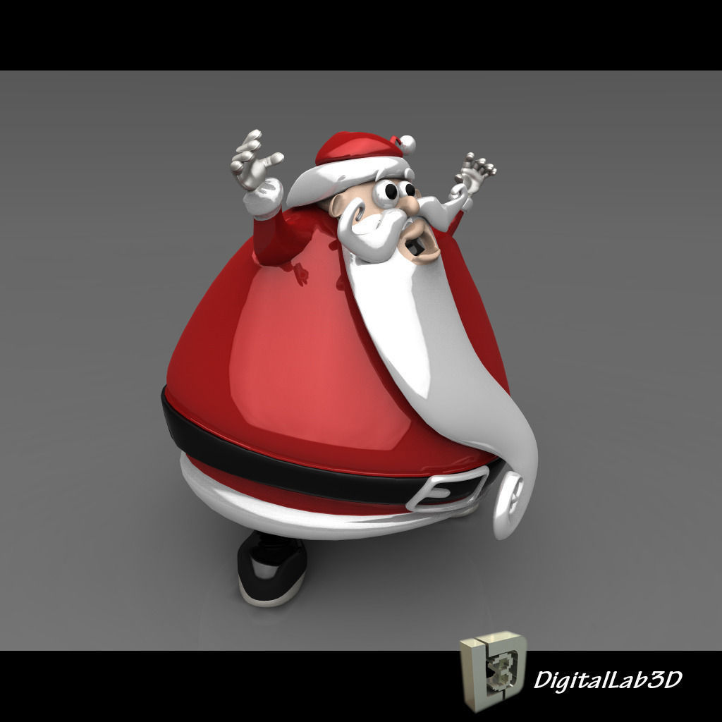 Santa Claus 3D 3D model_1