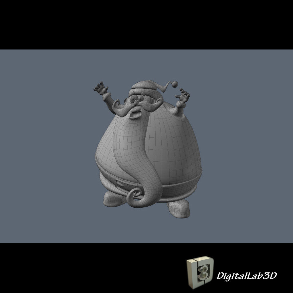 Santa Claus 3D 3D model_4