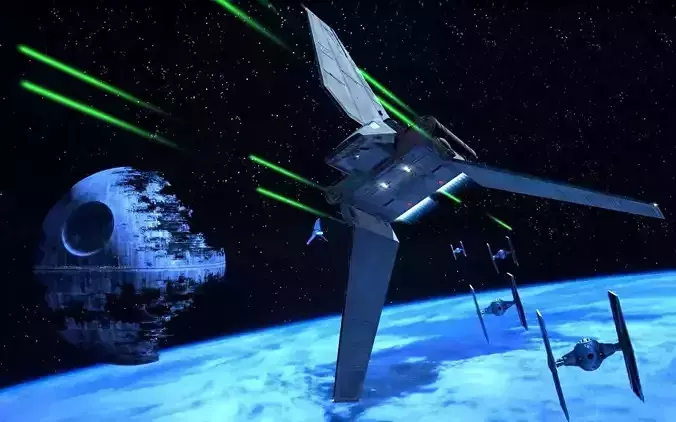 Space Shuttle Tydirium Star Wars