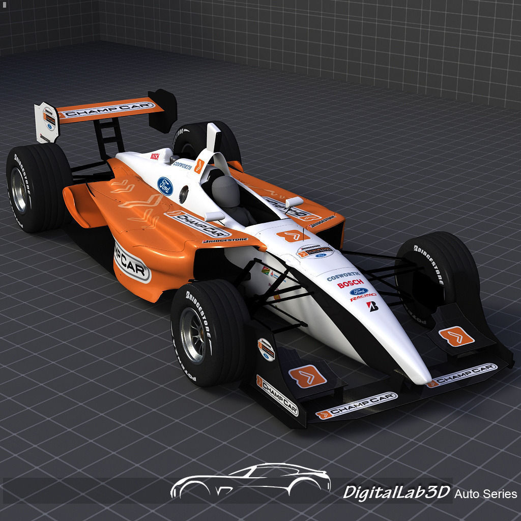 Champ Car 3D model_4