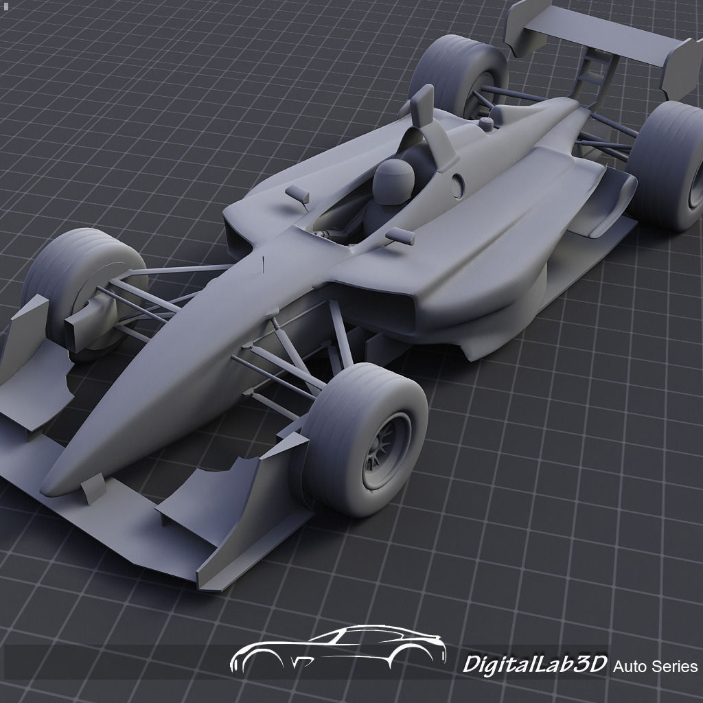 Champ Car 3D model_3