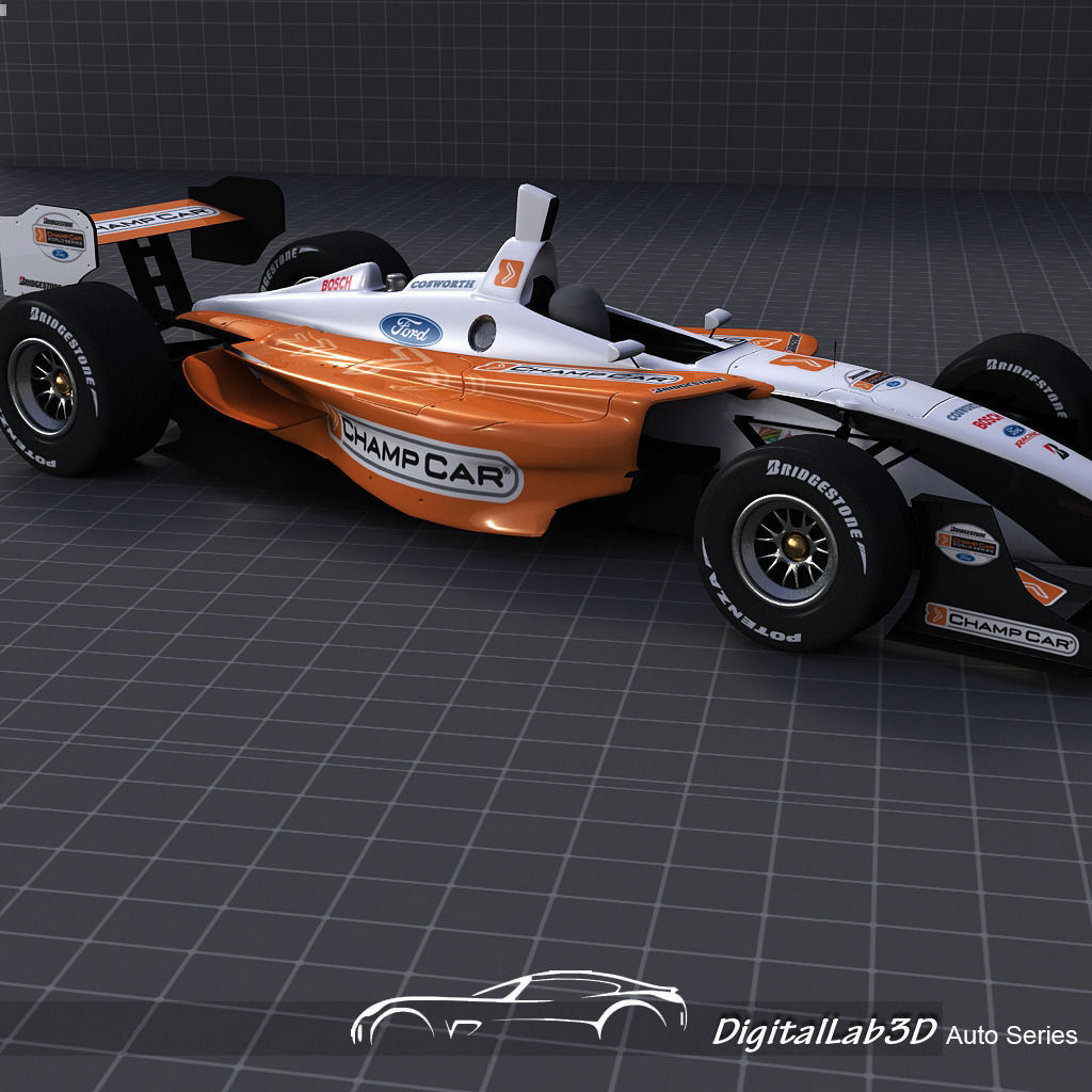 Champ Car 3D model_1