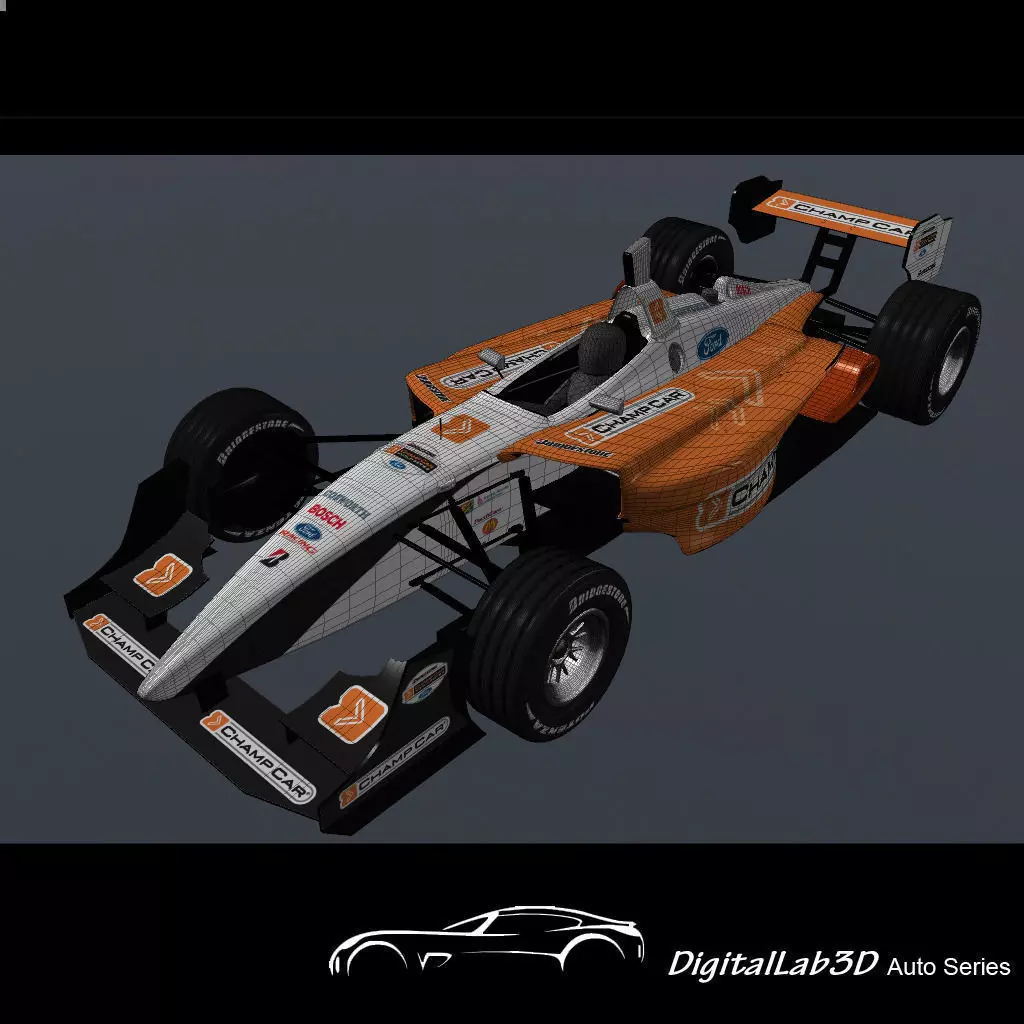 Champ Car 3D model_0