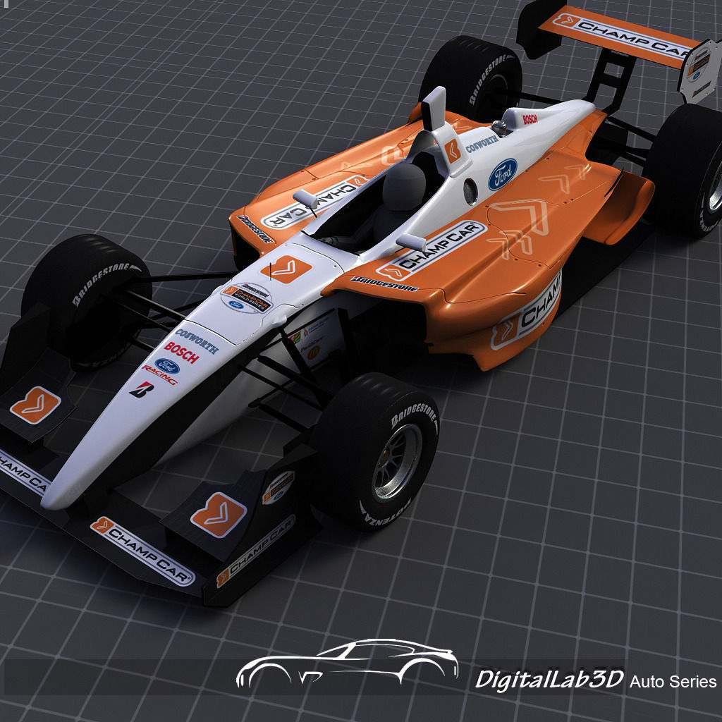 Champ Car 3D model_5