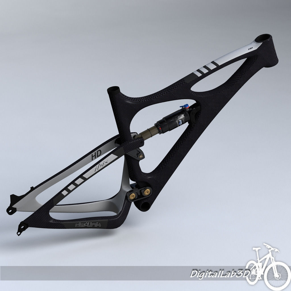 Bike Frame Mojo HD 3D model_4