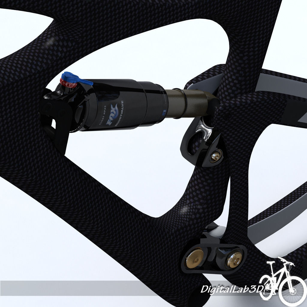 Bike Frame Mojo HD 3D model_5