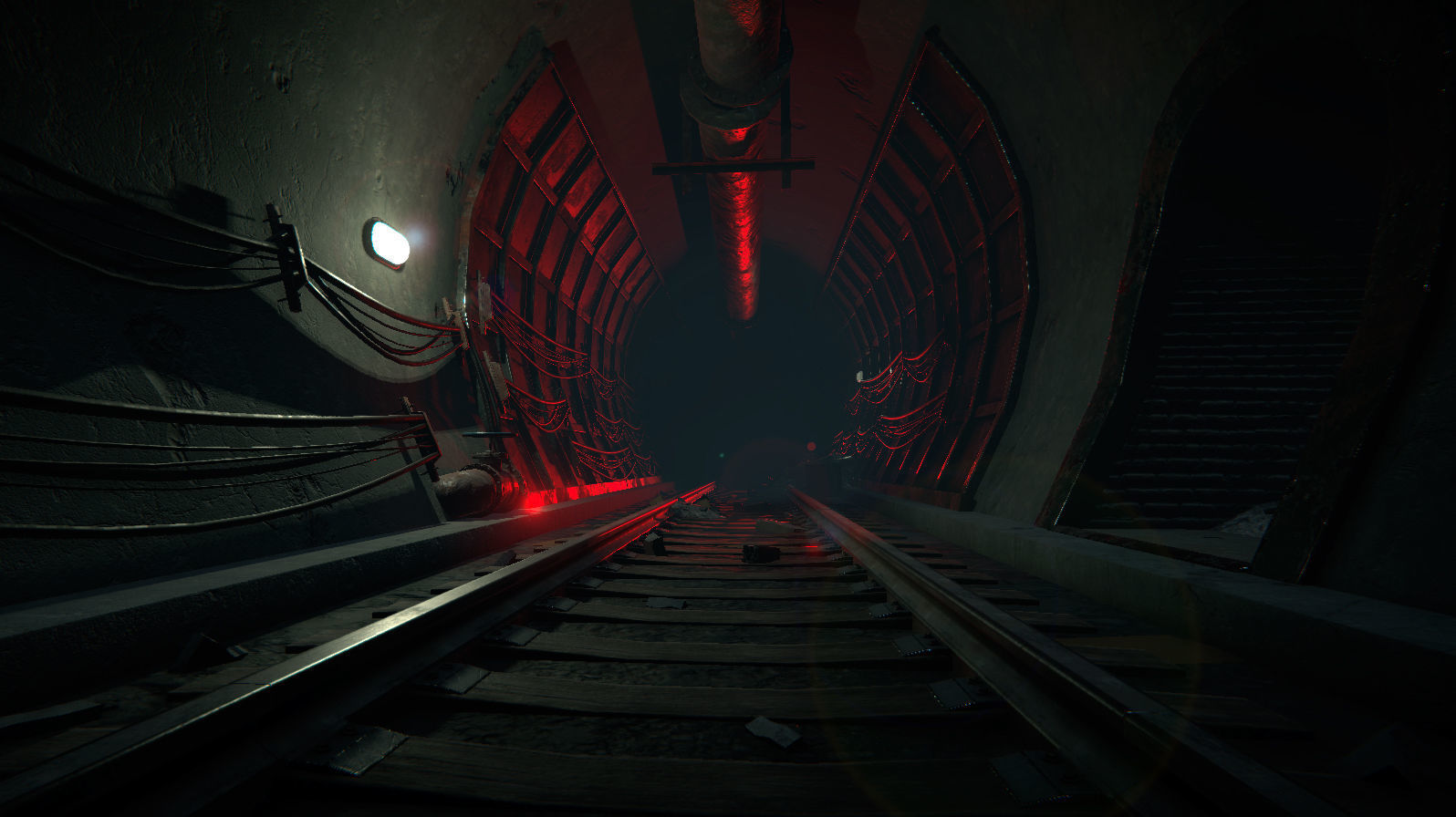 Modular Tunnels Low-poly 3D model_13