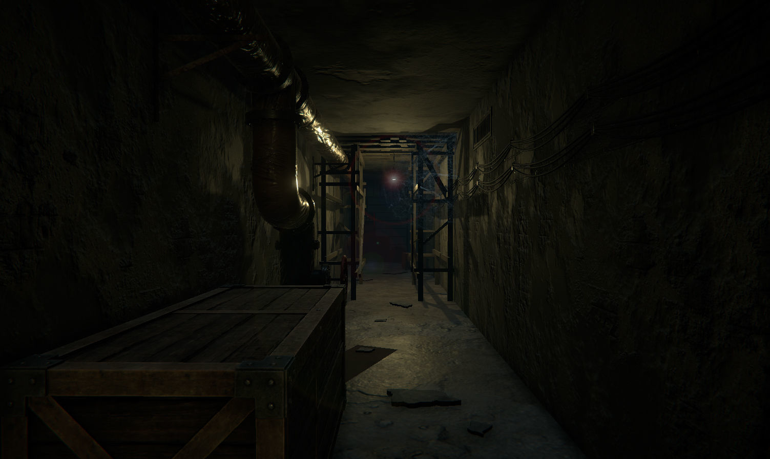 Modular Tunnels Low-poly 3D model_17