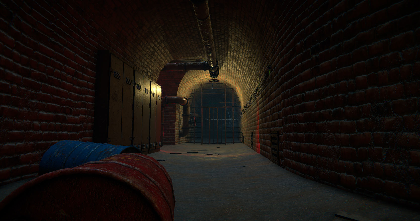 Modular Tunnels Low-poly 3D model_24