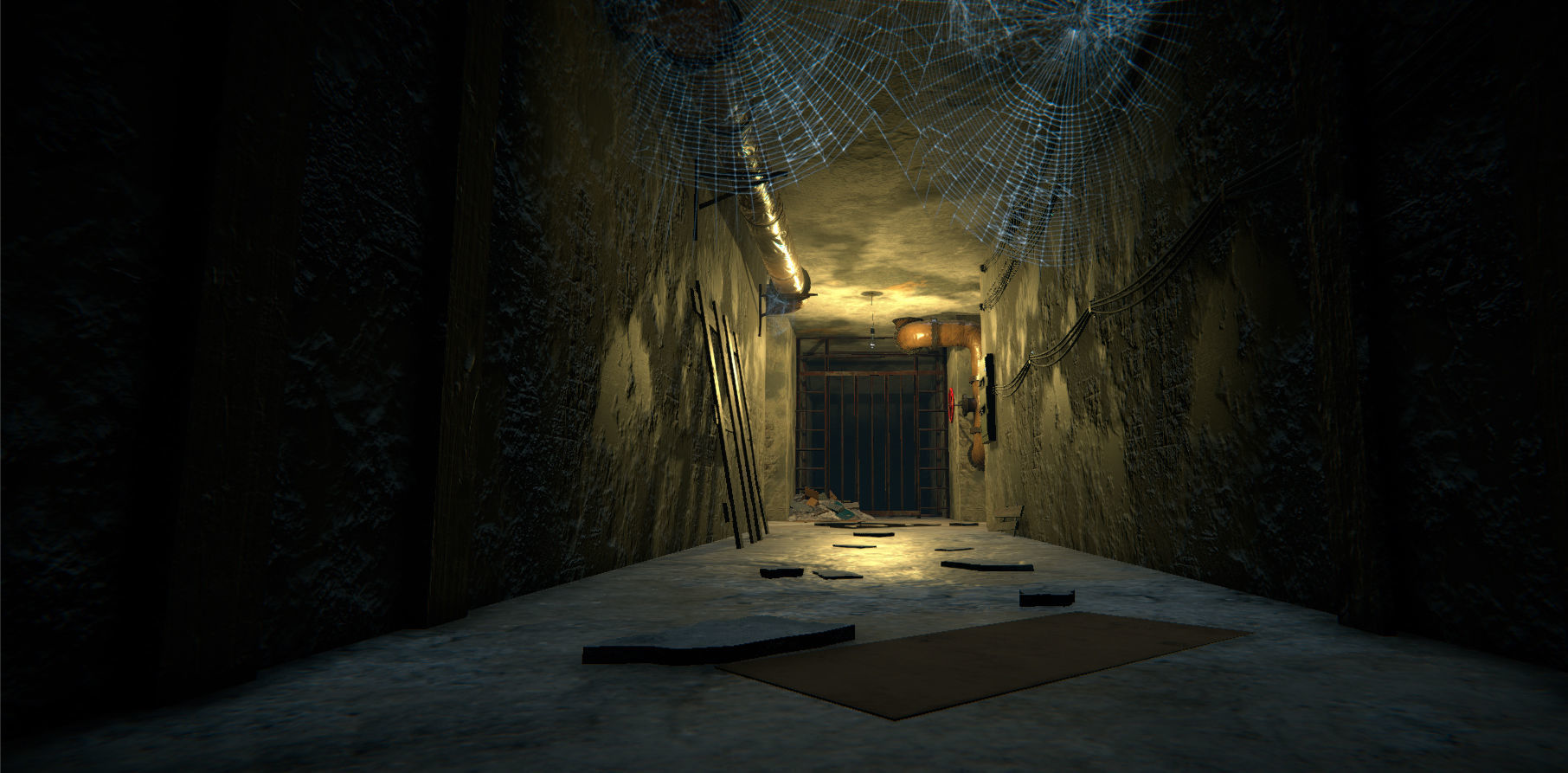 Modular Tunnels Low-poly 3D model_28