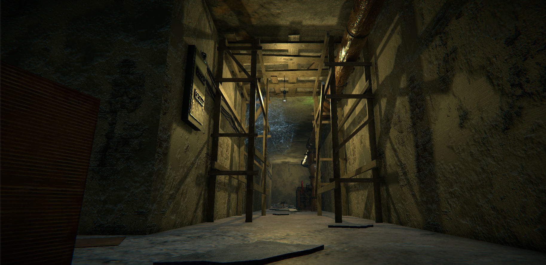 Modular Tunnels Low-poly 3D model_26