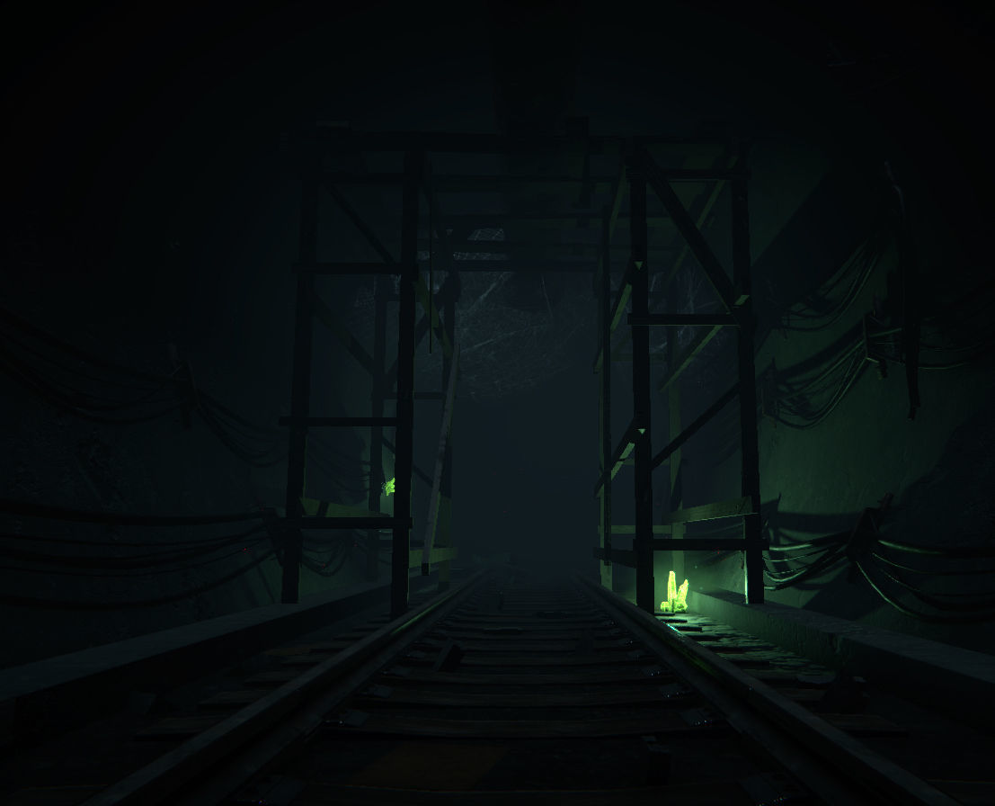 Modular Tunnels Low-poly 3D model_14