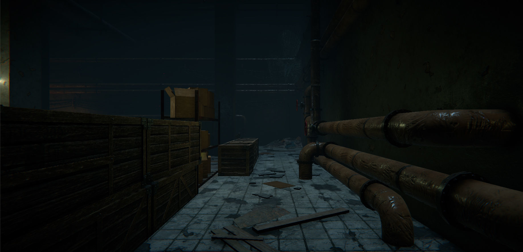 Modular Tunnels Low-poly 3D model_21