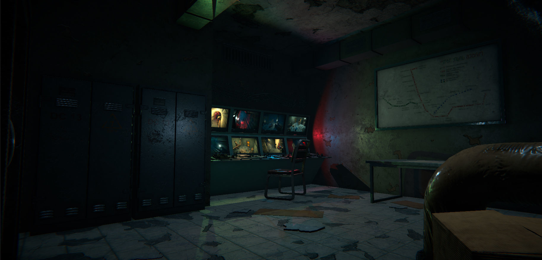 Modular Tunnels Low-poly 3D model_25