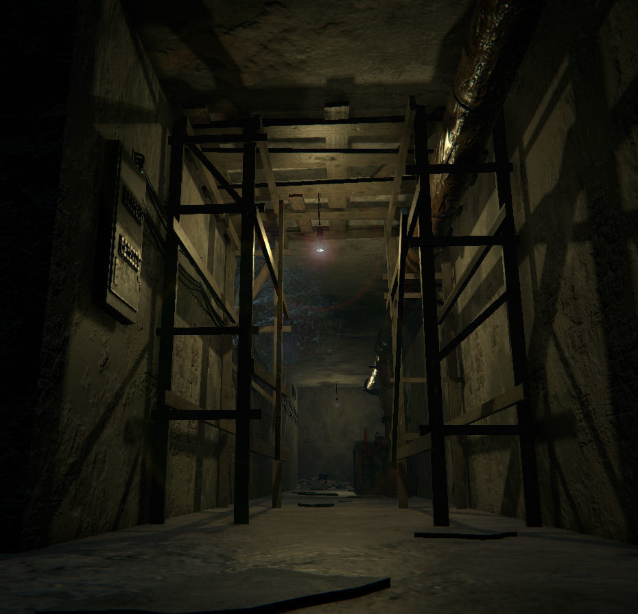 Modular Tunnels Low-poly 3D model_18