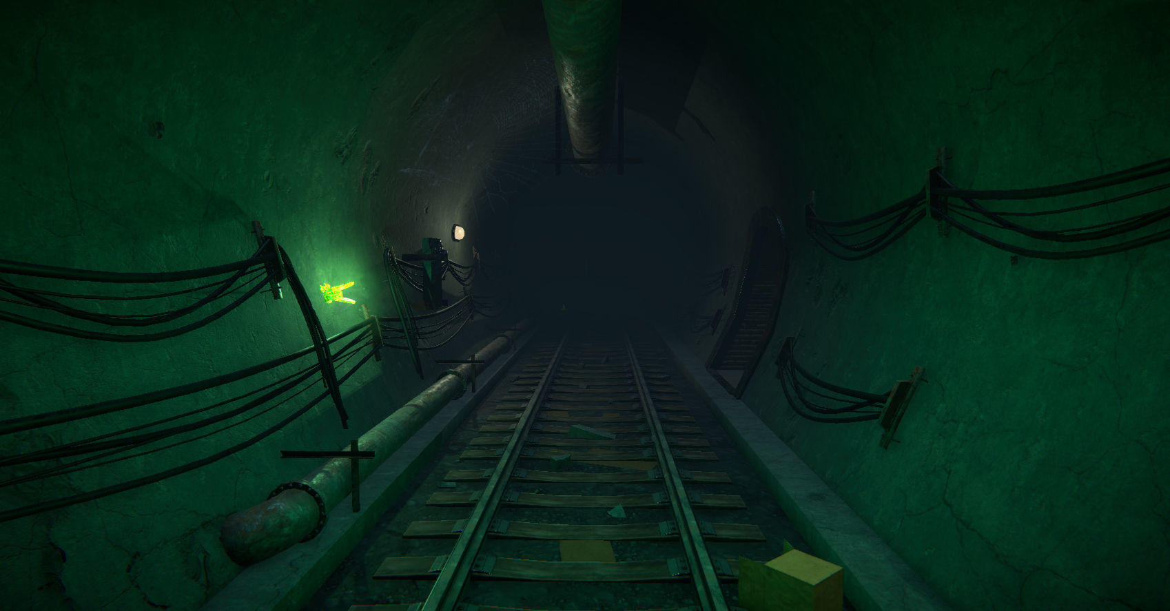 Modular Tunnels Low-poly 3D model_20