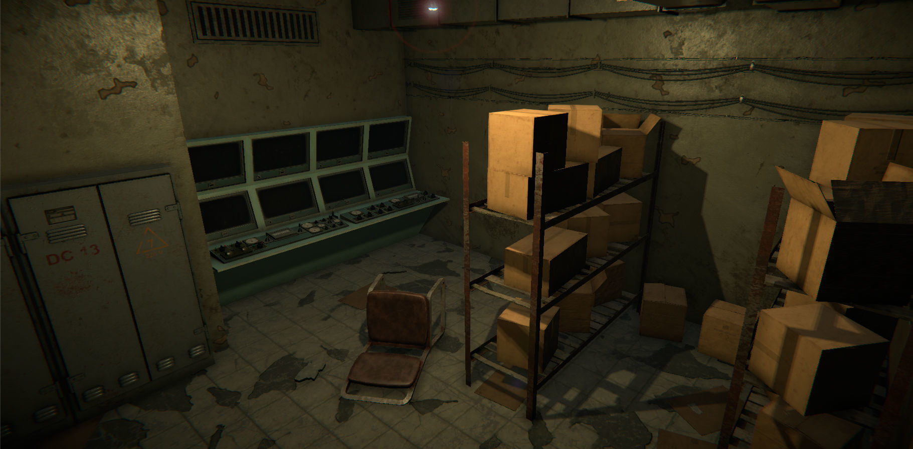 Modular Tunnels Low-poly 3D model_2