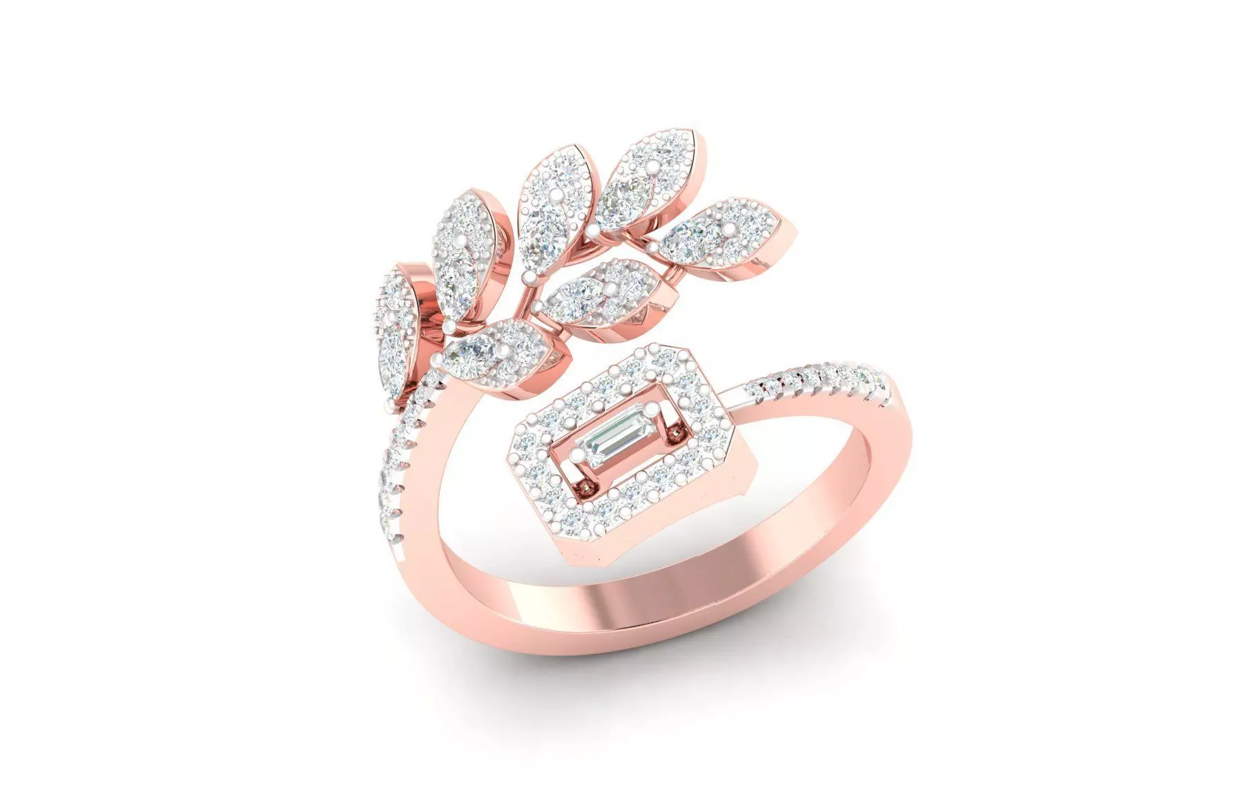 Women ring 3dm stl render detail 3D print model 3D print model_0