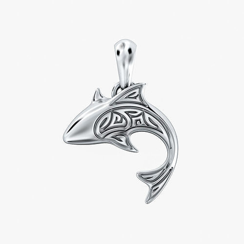 Pendant Shark V1 3D print model