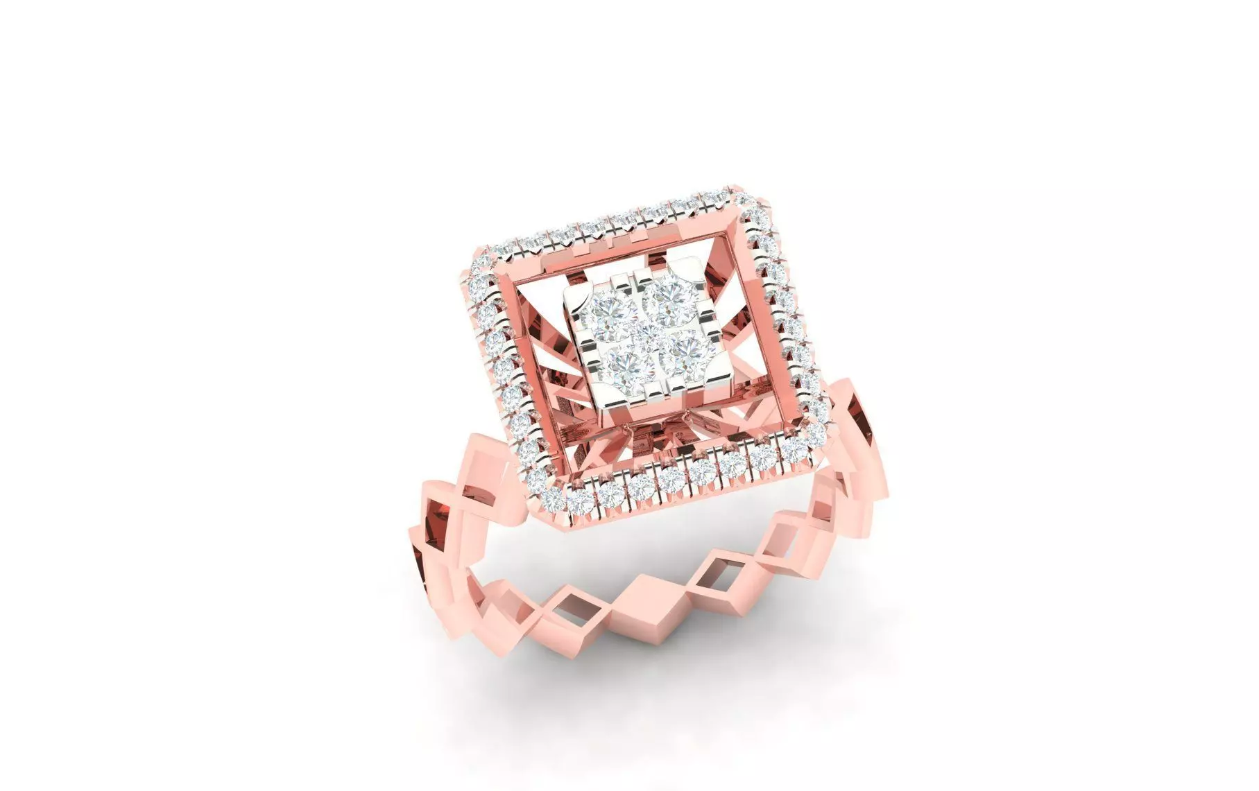 Women ring 3dm stl render detail 3D print model 3D print model_0